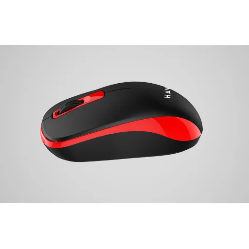 Havit MS626GT univerzális vezeték nélküli egér (fekete&piros) - 9