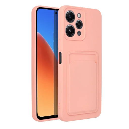 Kártya tok XIAOMI Redmi 12 4G rózsaszín - 12
