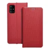LUNA Book Carbon Samsung A71 piros tok - 1