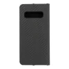 LUNA Carbon fliptok Samsung Galaxy S10 fekete