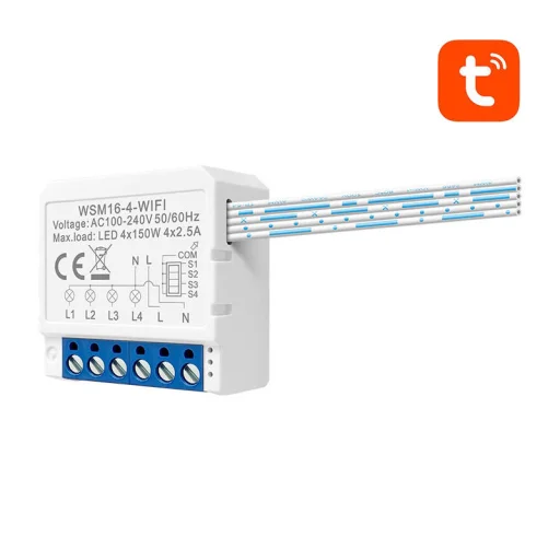 Smart Switch Modul WiFi Avatto WSM16-W4 TUYA - 2