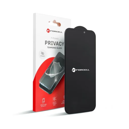 Forcell Privacy Glass - iPhone 15 Plus üvegfólia - 3
