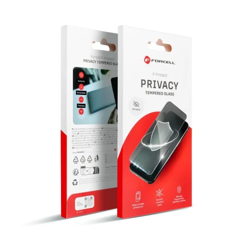 Forcell Privacy Glass - iPhone 15 Plus üvegfólia - 1