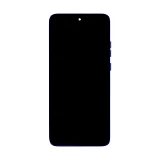 Motorola Edge 50 Neo LCD Kijelző + Érintő Egység + Előlap Kék (Szervíz Csomag)