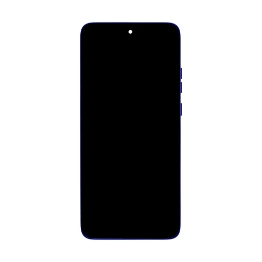 Motorola Edge 50 Neo LCD Kijelző + Érintő Egység + Előlap Kék (Szervíz Csomag) - 1