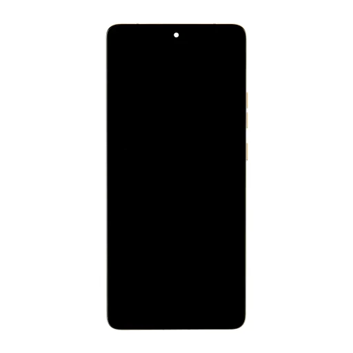 Motorola Edge 50 Ultra LCD kijelző + érintőegység + előlapi keret rózsaszín (szervízkészlet) - 1