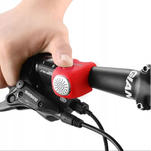 Rockbros CB1709RD elektromos kerékpár csengő - piros - 2