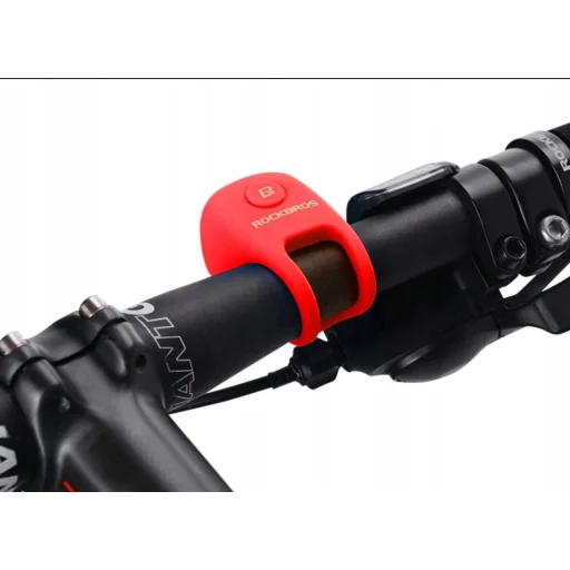 Rockbros CB1709RD elektromos kerékpár csengő - piros - 3