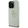  iPhone 16 Pro Max 6,9"-hoz Zöld Guess Hardcase PU Grained Big 4G és Classic Logo tok - 2