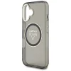  iPhone 16 6,1" Fekete Guess Hardcase MagSafe IML Metal Mountain Logo tok thumbnail