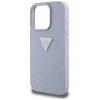  iPhone 16 Pro 6,3" lila Guess Hardcase PU Grained Hot Stamp 4G Triangle Metal tok thumbnail