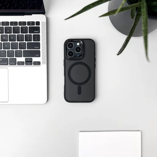 Wozinsky Fashion MagSafe számára Samsung Galaxy S25 - fekete tok - 8