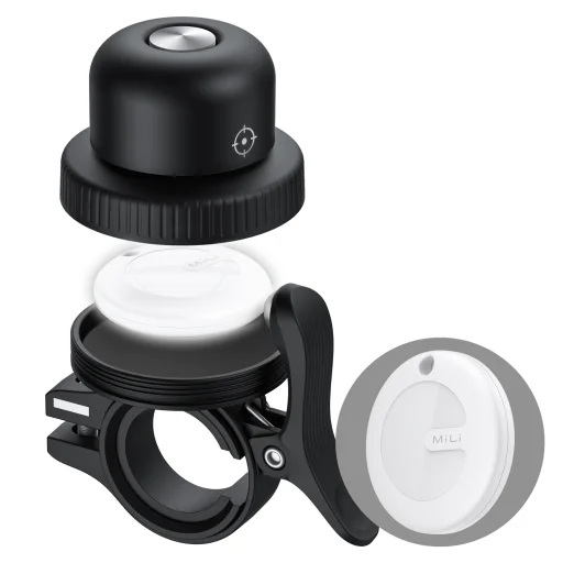 MiLi GPS Bluetooth MiTag Tracker HD-P16-B Android + bicikli csengő fekete - 9
