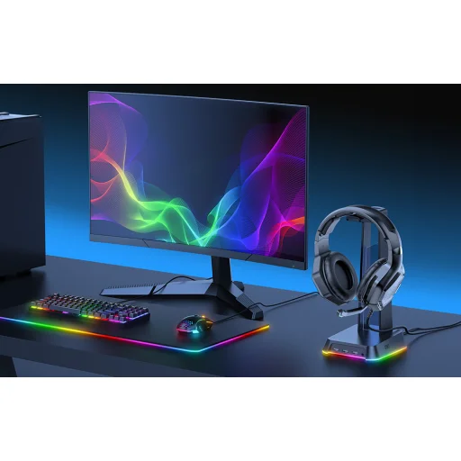 ONIKUMA ST-2 fejhallgató állvány fekete - 5