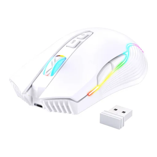 ONIKUMA CW905 Gaming Egér (Fehér) Vezeték nélküli - 2
