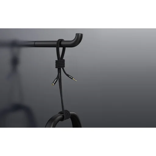Audio kábel TRRS 3.5mm apa - 3.5mm anya Vention BHCBF 1m Fekete - 6