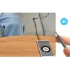 Vention BHCBI 3.5mm Jack Dugó apa - anya audio kábel 3m Fekete thumbnail