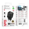 Borofone hálózati töltő BN19 Intenso GaN - USB + Type C - PD 20W QC 3.0 3A Type C - Type C kábellel fekete thumbnail