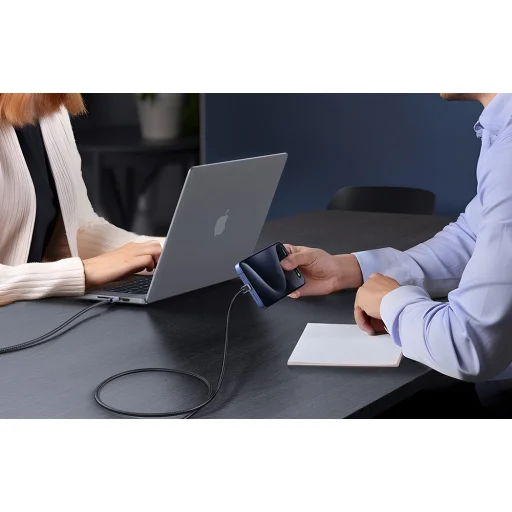 Ugreen USB-C to USB-C PD Gyors Töltő Kábel L512 (Űrszürke) 3m - 3