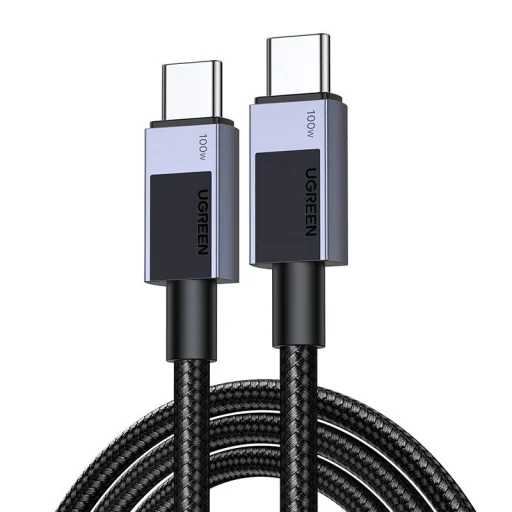 Ugreen USB-C to USB-C PD Gyors Töltő Kábel L512 (Űrszürke) 3m - 1