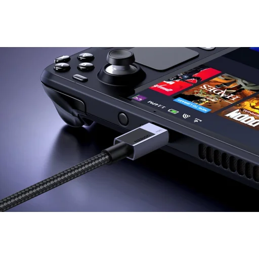 Ugreen USB-C-USB-C PD Gyors Töltőkábel L512 (Szürke) 0,5m - 8