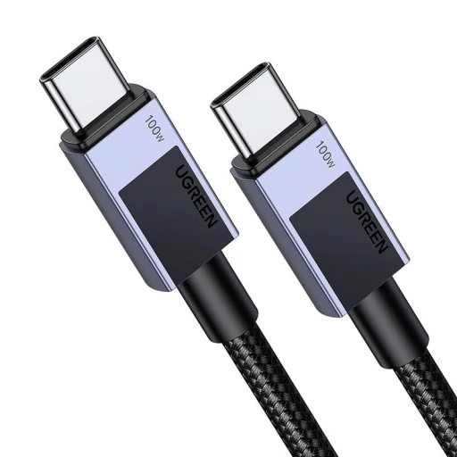 Ugreen USB-C-USB-C PD Gyors Töltőkábel L512 (Szürke) 0,5m - 2