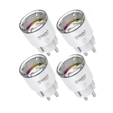 Gosund EP2 WiFi-s okos konnektor - 4 darab, 10A, Tuya