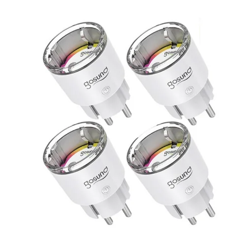 Gosund EP2 WiFi-s okos konnektor - 4 darab, 10A, Tuya - 1