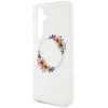Guess IML Flowers Wreath MagSafe tok Samsung Galaxy S24+ - átlátszó thumbnail