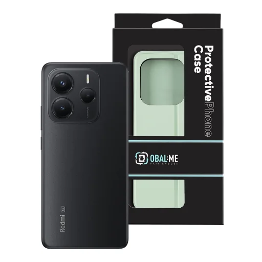 OBAL:ME SmoothTouch fliptok Xiaomi Redmi Note 14 5G számára Mentazöld - 5