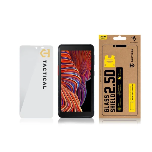 Tactical Üveg Pajzs 2.5D Samsung Galaxy Xcover 5 tiszta üvegfólia - 3