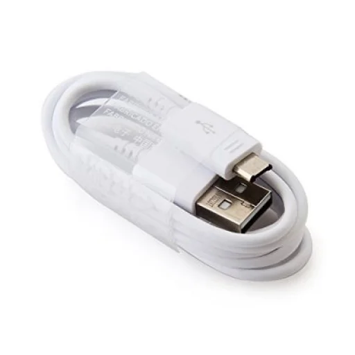EP-DG925UWE Samsung microUSB Adatkábel 1.2m Fehér (Bulk) - 1