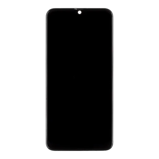 LCD kijelző + Érintőegység + Előlap a Samsung A405 Galaxy A40 Fekete (Incell) - 1