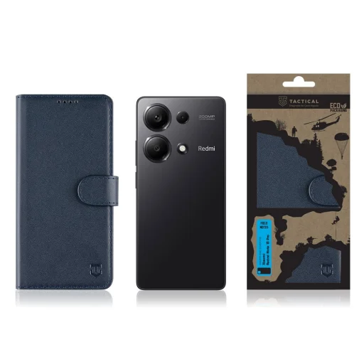 Tactical Field Notes fliptok Xiaomi Redmi Note 13 Pro 5G/Poco X6 5G kék - 3
