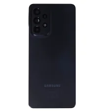 Samsung A336B Galaxy A33 5G hátlap Fantasztikus Fekete (Szervíz csomag)