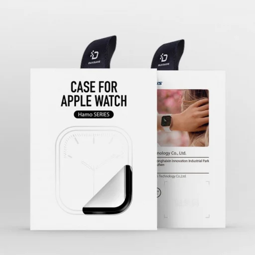 DUX DUCIS HAMO tok védőüveggel Apple Watch 7 / 8 / 9 45 mm fekete - 8