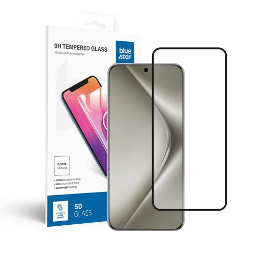 Edzett üveg Blue Star - Huawei Pura 70 Ultra - fekete üvegfólia - 1