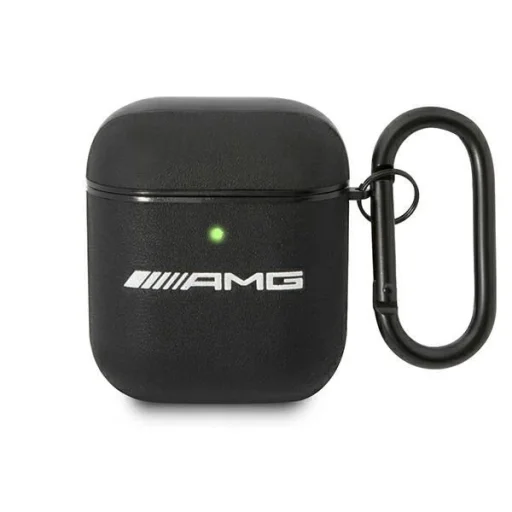 AMG AMA2SLWK AirPods tok fekete/fekete bőr - 1