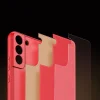 Dux Ducis Yolo elegáns tok ökológiai bőrből a Samsung Galaxy S22+ (S22 Plus) számára, piros, tok thumbnail