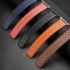 Dux Ducis bőrszíj Apple Watch 7/6/5/4/3/2 / SE (41/40 / 38mm) karkötő valódi bőr karkötő barna (Enland változat) thumbnail
