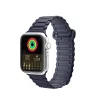 Dux Ducis Szíj (Armor Verzió) Apple Watch Ultra, SE, 9, 8, 7, 6, 5, 4, 3, 2, 1 (49, 45, 44, 42 mm) Szilikon Mágneses Karkötő Kék thumbnail
