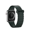 Dux Ducis Strap (Armor Version) strap Apple Watch Ultra, SE, 9, 8, 7, 6, 5, 4, 3, 2, 1 (49, 45, 44, 42 mm) silicone magnetic strap bracelet green thumbnail
