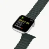 Dux Ducis Strap (Armor Version) strap Apple Watch Ultra, SE, 9, 8, 7, 6, 5, 4, 3, 2, 1 (49, 45, 44, 42 mm) silicone magnetic strap bracelet green thumbnail