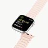Dux Ducis Szíj (Armor Verzió) Apple Watch Ultra, SE, 9, 8, 7, 6, 5, 4, 3, 2, 1 (49, 45, 44, 42 mm) Szilikon Mágneses Karkötő Pink Lila thumbnail