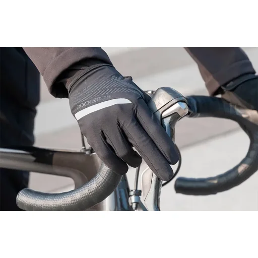 Biciklis teljes ujjú kesztyű Rockbros méret: M S247-1 (fekete), - 3