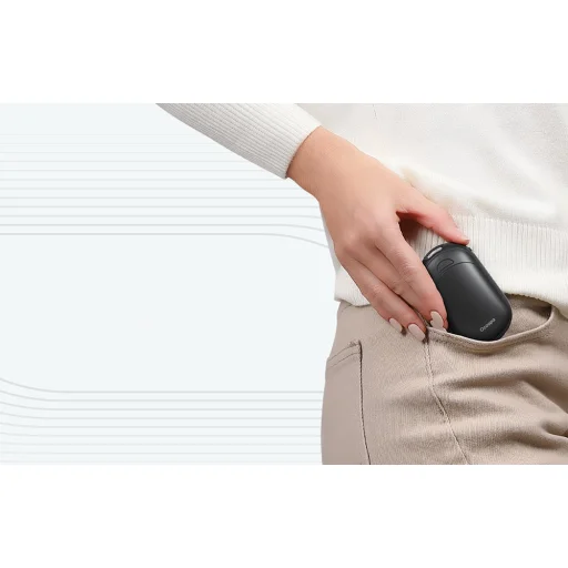 Ocoopa UT3053 kézmelegítő 2x2500 mAh, USB-C, fekete-fekete - 5