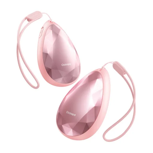 Ocoopa UT3041 kézmelegítő 2x2000 mAh, USB-C, rózsaszín - 2