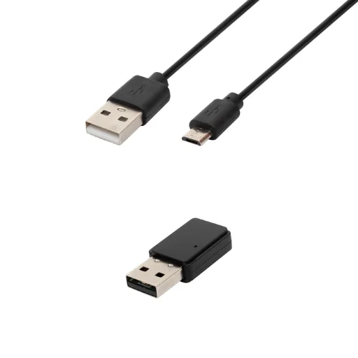 Home URCAIR1 SMART távirányító, 3in1, egér, billentyűzet, infra távirányító, tanítható, tölthető, légegér, air mouse - 5