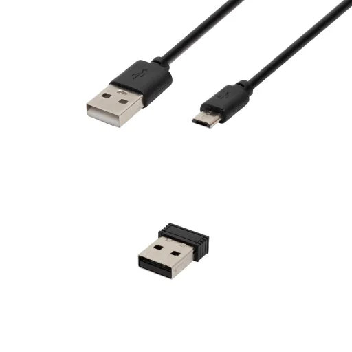 Home URCAIR2 SMART távirányító, 2in1, egér, billentyűzet, tölthető, légegér, air mouse, világító billentyűzet - 6