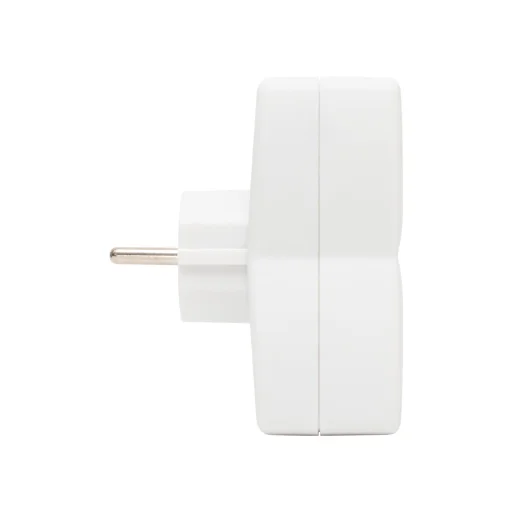 Home NV 22 hálózati elosztó, 2 földelt aljzat gyermekvédelemmel ellátva, (max. 3680W), fehér - 4